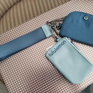 Lululemon Dual Pouch Wristlet Keychain